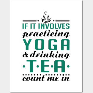 Yoga and Tea Posters and Art